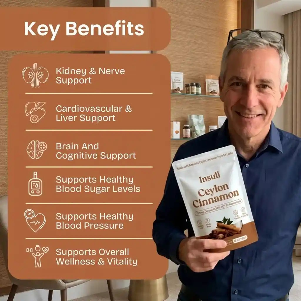 Ceylon Cinnamon 7200mg Equivalent with MCT Oil